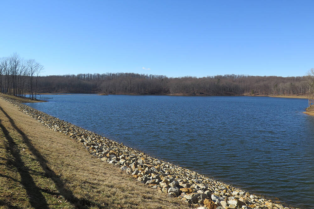 Ragged Mtn Reservoir Full