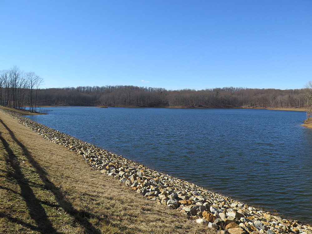 Ragged Mtn Reservoir Full