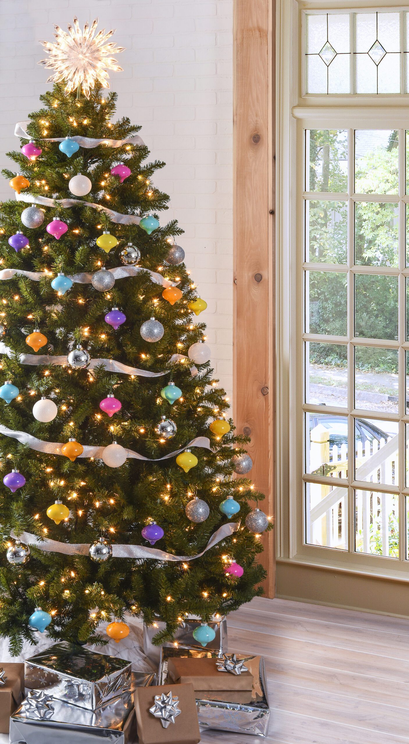 christmas tree ideas mod podge rocks 1
